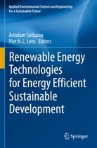 Piet N. L. Lens, N L Lens, Arindam Sinharoy - Renewable Energy Technologies for Energy Efficient Sustainable Development