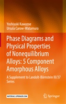 Ursula Carow-Watamura, Yoshiyuki Kawazoe - Phase Diagrams and Physical Properties of Nonequilibrium Alloys: 5 Component Amorphous Alloys