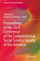 Elizabeth von Briesen, von Briesen, Elizabeth von Briesen, Zining Yang - Proceedings of the 2020 Conference of The Computational Social Science Society of the Americas