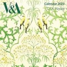 Flame Tree Studio - V&a: C.f.a. Voysey Mini Wall Calendar 2023 (Art Calendar)