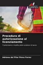 Adriana del Pilar Pérez Ferrer - Procedura di autorizzazione al licenziamento