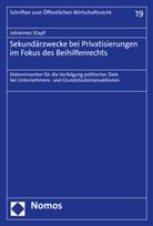 Johannes Stapf - Sekundärzwecke bei Privatisierungen im Fokus des Beihilfenrechts