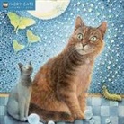 Flame Tree Publishing, Lesley Anne Ivory, Flame Tree Studio - Ivory Cats By Lesley Anne Ivory Wall Calendar 2023