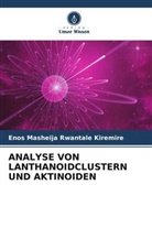 Enos Masheija Rwantale Kiremire - ANALYSE VON LANTHANOIDCLUSTERN UND AKTINOIDEN