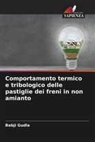 Babji Gudla - Comportamento termico e tribologico delle pastiglie dei freni in non amianto