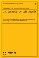Georg Hermes, Urs Kramer, Holger Weiss - Das Recht der Verkehrswende