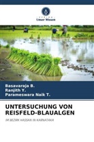 Basavaraja B, Basavaraja B., PARAMESWARA NAIK T, Parameswara Naik T., RANJITH Y, Ranjith Y. - UNTERSUCHUNG VON REISFELD-BLAUALGEN