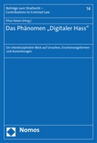 Jochen Bung (Prof. Dr.), Burchard (Prof. Dr.) u a, Elisa Hoven - Das Phänomen "Digitaler Hass"