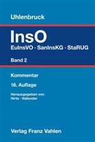 Heribert Hirte, Georg Kuhn, Franz Mentzel, Franz Mentzel u a, Wilhelm Uhlenbruck, Heinz Vallender - Insolvenzordnung  Band 2: EuInsVO, SanInsKG (früher COVInsAG), StaRUG