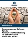 Amon Dhliwayo - Angemessener Rahmen für die Finanzberichterstattung im östlichen und südlichen Afrika