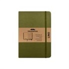 Moustachine - Moustachine Classic Linen Hardcover Military Green Lined Large
