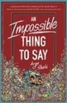 Arya Shahi - An Impossible Thing to Say