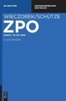 David-Christoph Bittmann, Martin Gebauer, Christoph G. Paulus, Rolf A. Schütze, Stefan Smid, Frank Spohnheimer... - §§ 724-802l