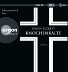 Simon Beckett, Johannes Steck - Knochenkälte, 2 Audio-CD, 2 MP3 (Hörbuch)