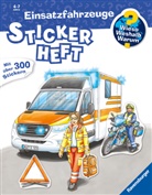 Oliver Kockmann - Wieso? Weshalb? Warum? Stickerheft - Einsatzfahrzeuge