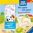 Sandra Grimm, Gabriele Dal Lago - ministeps: Mein erstes Magnetbuch: Wer spielt mit wem? Bauernhoftiere