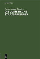Theodor von der Pfordten, J. Hümmer - Die juristische Staatsprüfung