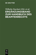 Horst Hoffmann, Wilhelm Stuckart - Ergänzungsband zum Handbuch des Beamtenrechts