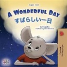 Kidkiddos Books, Sam Sagolski - A Wonderful Day (English Japanese Bilingual Children's Book)