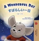 Kidkiddos Books, Sam Sagolski - A Wonderful Day (English Japanese Bilingual Children's Book)