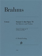Bernd Wiechert - Johannes Brahms - Violinsonate G-dur op. 78