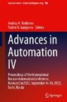 Andrey A Radionov, Vadim R. Gasiyarov, R Gasiyarov, Andrey A. Radionov - Advances in Automation IV