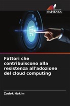 Zadok Hakim - Fattori che contribuiscono alla resistenza all'adozione del cloud computing