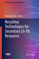Muammer Kaya - Recycling Technologies for Secondary Zn-Pb Resources