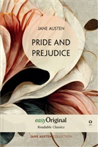 Jane Austen, EasyOriginal Verlag - Pride and Prejudice (with audio-online) Readable Classics Geschenkset + Eleganz der Natur Schreibset Premium, m. 1 Beilage, m. 1 Buch