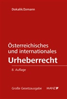Dietmar Dokalik, Adolf Zemann - Österreichisches und internationales Urheberrecht