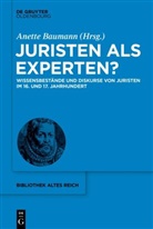 Anette Baumann - Juristen als Experten?