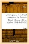 Stock - Catalogue analytique de pieces de