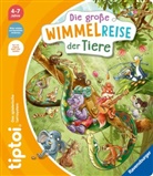 Anja Kiel, Patrick Fix - tiptoi® - Die große Wimmelreise der Tiere