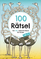 Lisa Wirth - 100 Rätsel: Der XXL Labyrinth-Block für Kinder ab 4