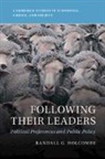 Randall G. Holcombe, Randall G. (Florida State University) Holcombe, Holcombe Randall G. - Following Their Leaders