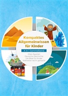 Peer Galenski, Marieke Gesing, Anna-Lena Pagels, Lisa Weinberger - Kompaktes Allgemeinwissen für Kinder - 4 in 1 Sammelband: Altes Ägypten | Deutsche Geschichte | Die Bibel für Kinder | Weltretten leicht gemacht