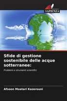 Afsoon Moatari Kazerouni - Sfide di gestione sostenibile delle acque sotterranee: