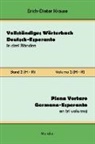 Erich-Dieter Krause - Vollständiges Wörterbuch Deutsch-Esperanto in drei Bänden. Band 2 (H-R)