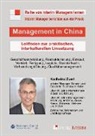 Karlheinz Zuerl - Management in China