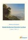 Alfred Von Wurzbach, Alfred Von Wurzbach - Niederländisches Künstler-Lexikon