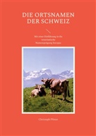 Christoph Pfister - Die Ortsnamen der Schweiz