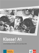 Birgitta Fröhlich - Klasse! A1 Lehrerhandbuch mit 4 Audio-CDs und 1 Video-DVD