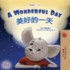 Kidkiddos Books, Sam Sagolski - A Wonderful Day (English Chinese Bilingual Book for Kids - Mandarin Simplified)