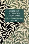 James Furner, Furner James - Rescuing Autonomy from Kant