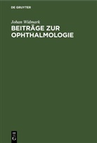 Johan Widmark - Beiträge zur Ophthalmologie