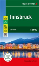 freytag &amp; berndt - Innsbruck, Stadtplan 1:8.000, freytag & berndt