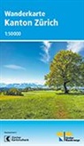 Orell Füssli Kartographie AG - Wanderkarte Kanton Zürich