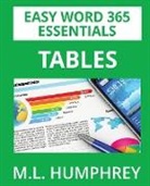 M. L. Humphrey - Word 365 Tables