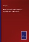 Anonymous - Rules and Orders of Practice of the Superior Court, Lower Canada