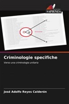 José Adolfo Reyes Calderón - Criminologie specifiche